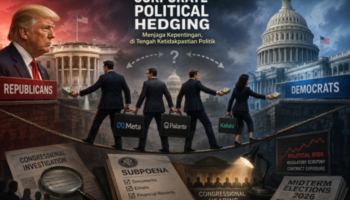 Jelang Pemilu Paruh Waktu, Korporasi AS Mulai Antisipasi Kemungkinan Kongres Dikuasai Demokrat