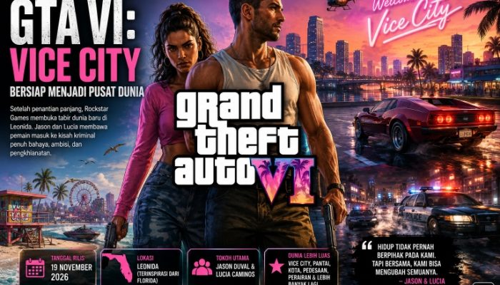 GTA VI: Ketika Vice City Bersiap Menjadi Pusat Dunia