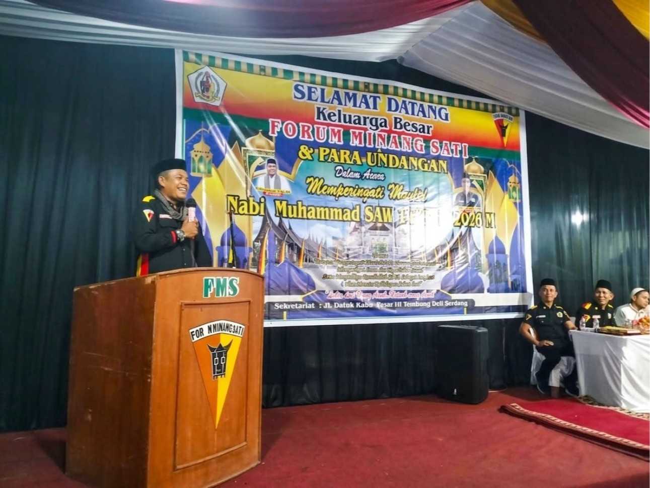 Maulid Nabi di Forum Minang Sati, Aspirasi Kolaborasi dengan Pemko Medan Mengemuka 4 Maulid Nabi di Forum Minang Sati, Aspirasi Kolaborasi dengan Pemko Medan Mengemuka