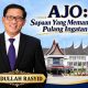 AJO: Sapaan Yang Memanggil Pulang Ingatan (Tulisan Ajo Abdullah Rasyid; Stafsus Kemen IMIPAS).
