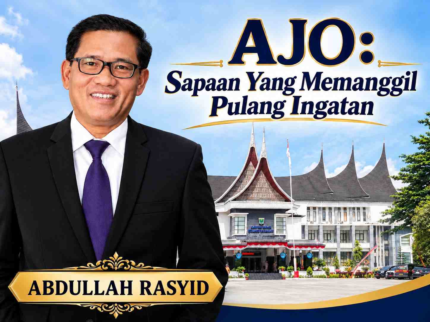 AJO: Sapaan Yang Memanggil Pulang Ingatan (Tulisan Ajo Abdullah Rasyid; Stafsus Kemen IMIPAS).