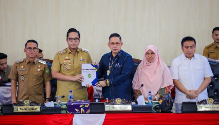Rico Waas Sampaikan Perubahan APBD Medan 2026, Pendapatan dan Belanja Naik