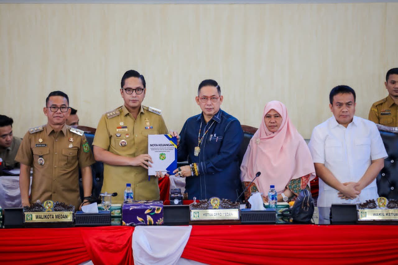 Rico Waas Sampaikan Perubahan APBD Medan 2026, Pendapatan dan Belanja Naik
