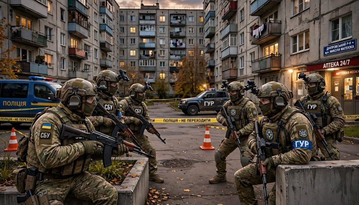 Baku Tembak SBU dan GUR di Kyiv, Tiga Personel Intelijen Ukraina Terluka