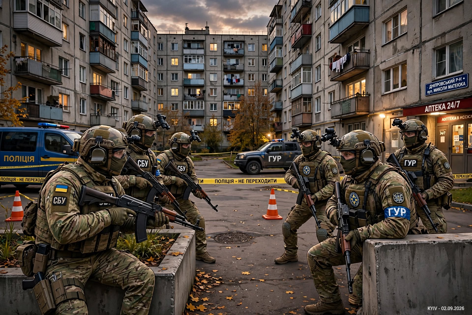 Baku Tembak SBU dan GUR di Kyiv, Tiga Personel Intelijen Ukraina Terluka