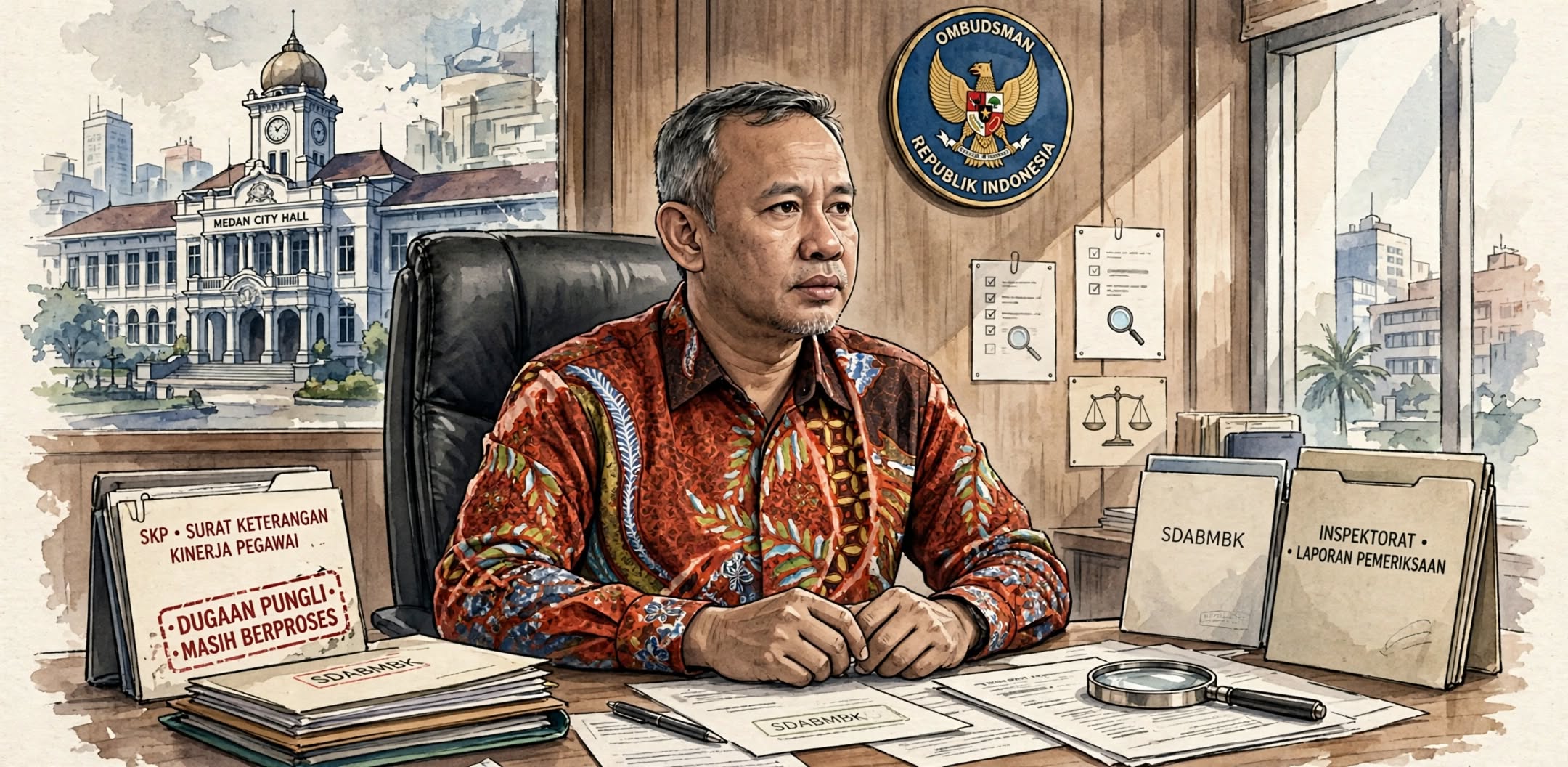 Ombudsman Periksa Inspektorat dan SDABMBK, Dugaan Pungli SKP Masih Berproses