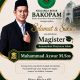 BAKOPAM Sumut Ucapkan Selamat atas Kelulusan Magister Muhammad Azwar M.Sos