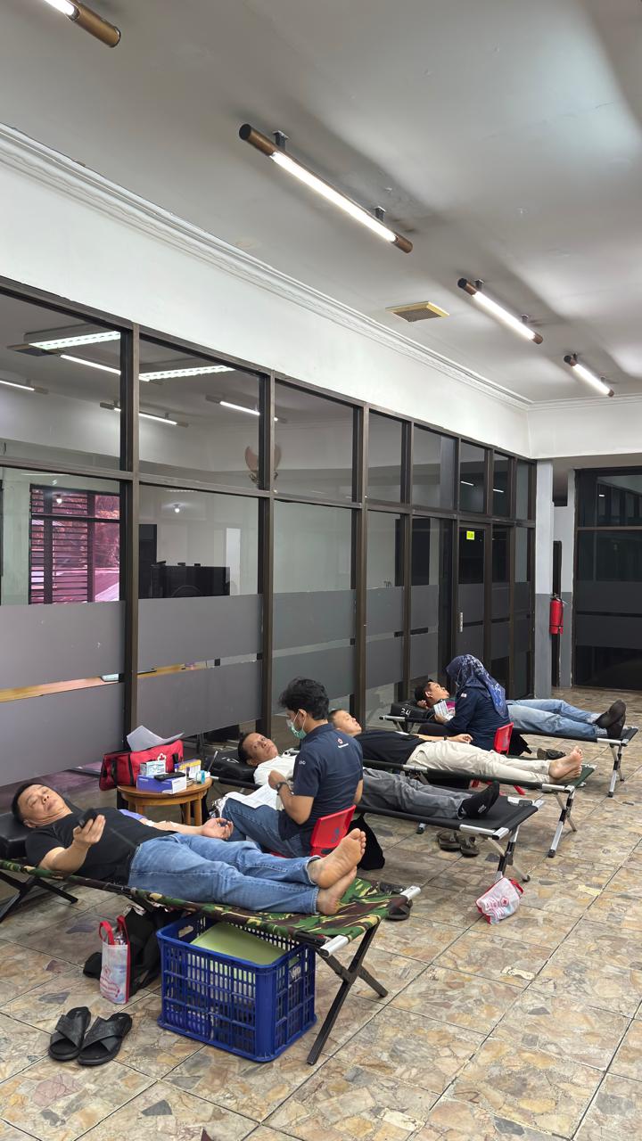 Erakarya Jatayumas Berkolaborasi dengan PMI Medan Gelar Aksi Donor Darah