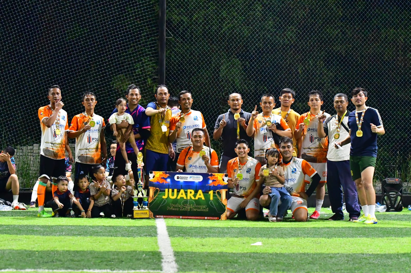Semarak HUT ke-81 RI, PMT Perkuat Solidaritas dan Wellbeing Pegawai Lewat Trofeo Mini Soccer