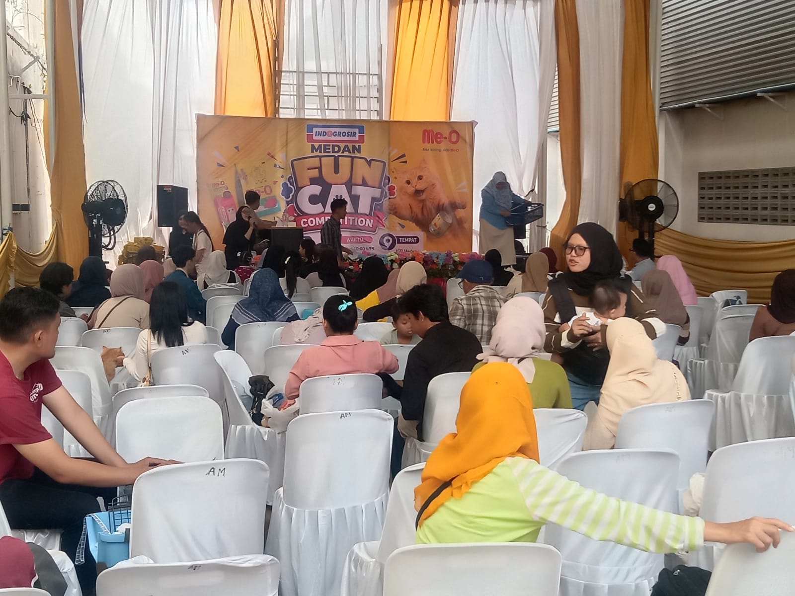 35 Kucing Tampil di Medan Fun Cat, Mayoritas Pesertanya Perempuan