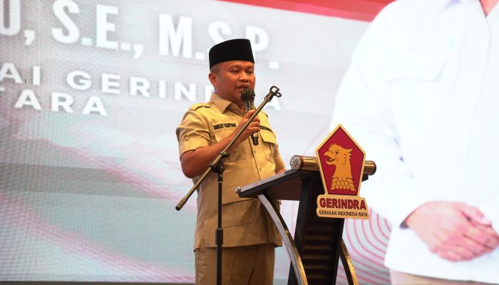 Sugiat Santoso: Kader Gerindra Harus Jaga Komunikasi Pemerintah dan Masyarakat