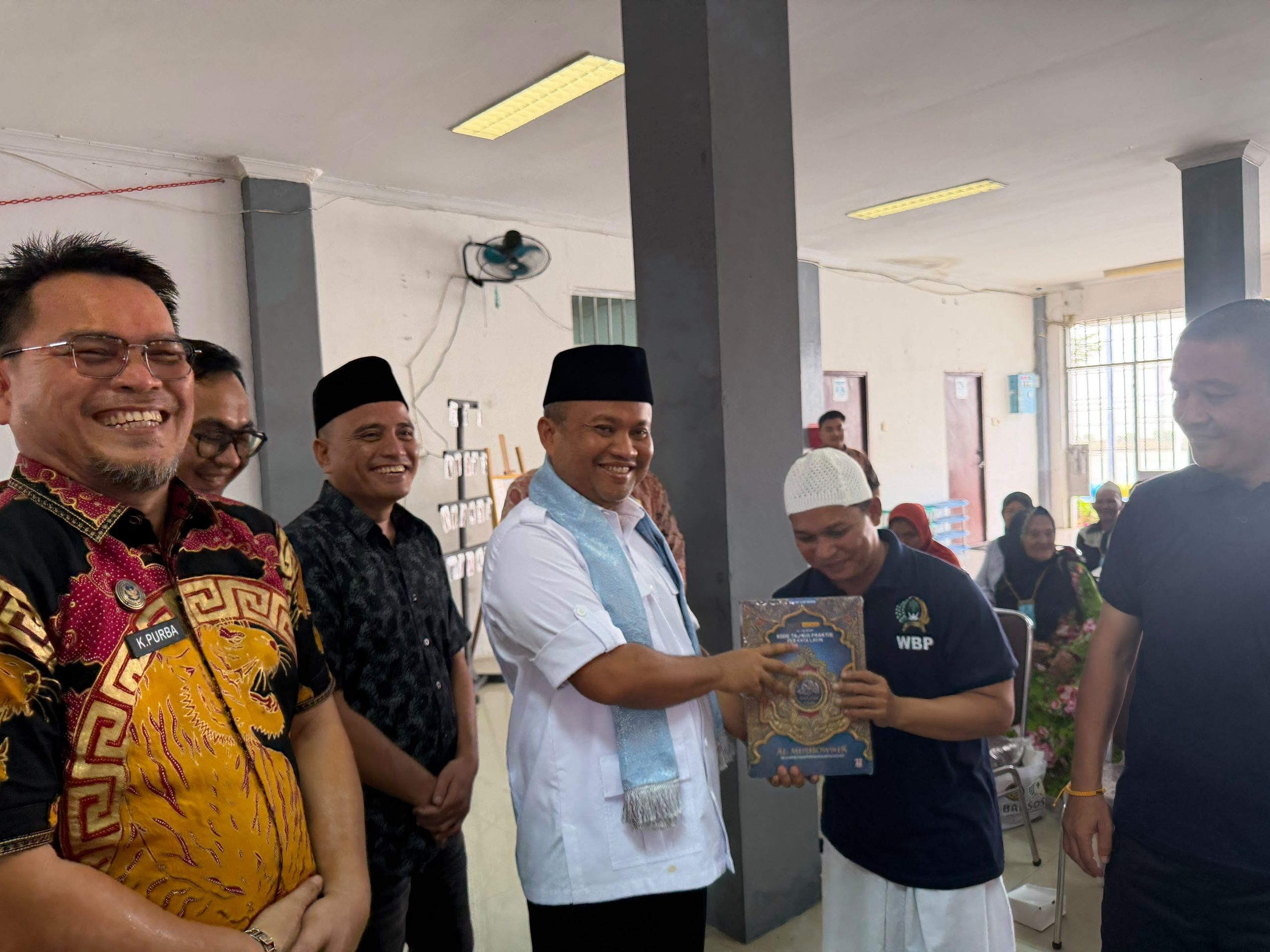 Jumat Berkah di Lapas Langkat, Sugiat Santoso Bawa Pesan Pembinaan hingga Ketahanan Pangan