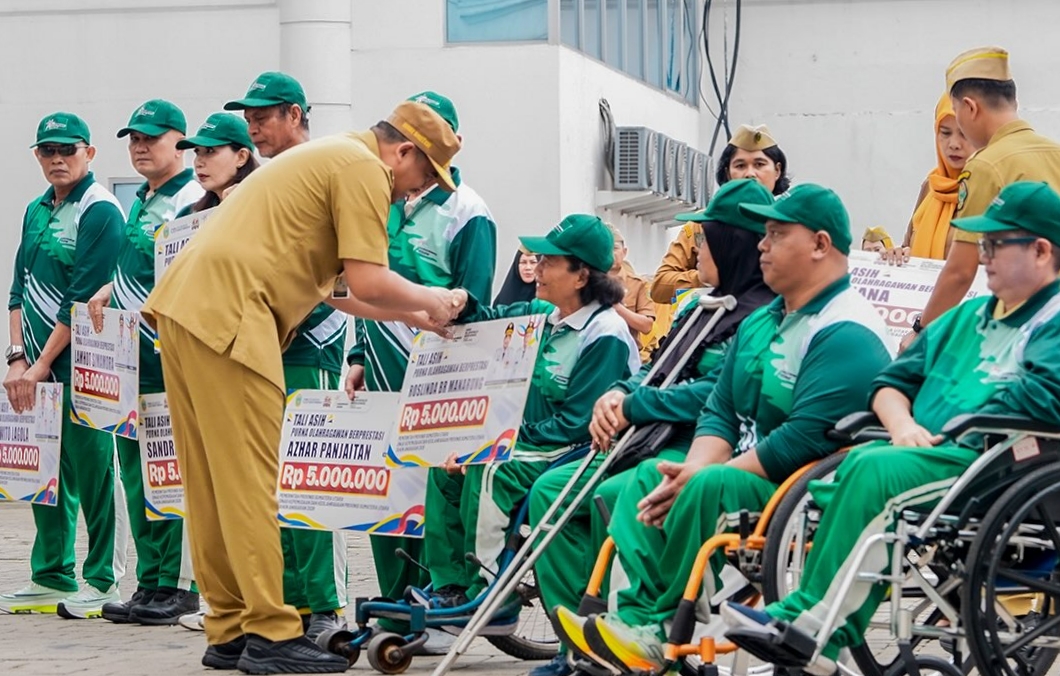 Apresiasi Nyata, 13 Pahlawan Olahraga Sumut Terima Tali Asih dari Bobby Nasution