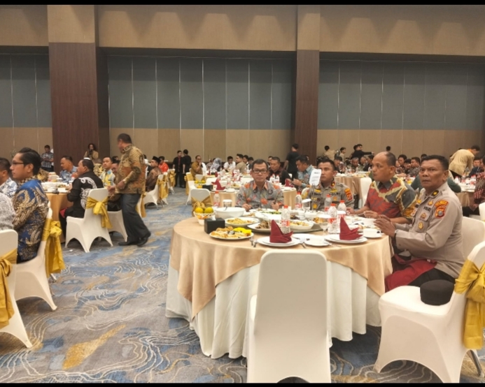Pisah Sambut Dandim 0201/Medan: Polres Deli Serdang Hadir di Ballroom Santika Dyandra