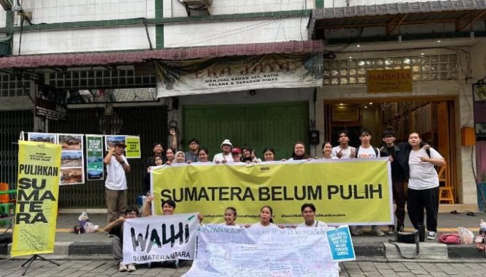 Peringati Hari Keadilan Ekologis di Medan, Massa Serukan “Pulihkan Sumut”