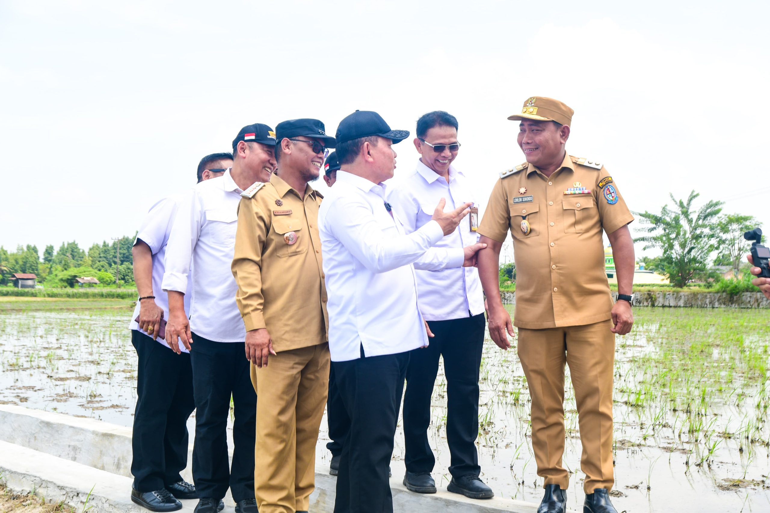 P3-TGAI Perkuat Irigasi di 57 Titik, Serap 38.475 Tenaga Kerja di Deli Serdang