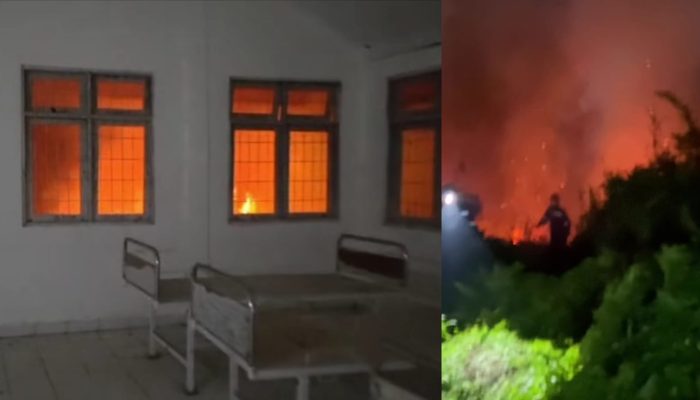 Api Dekati Area RSJ Sambang Lihum Kalsel, 167 Pasien Dievakuasi ke Lokasi Aman