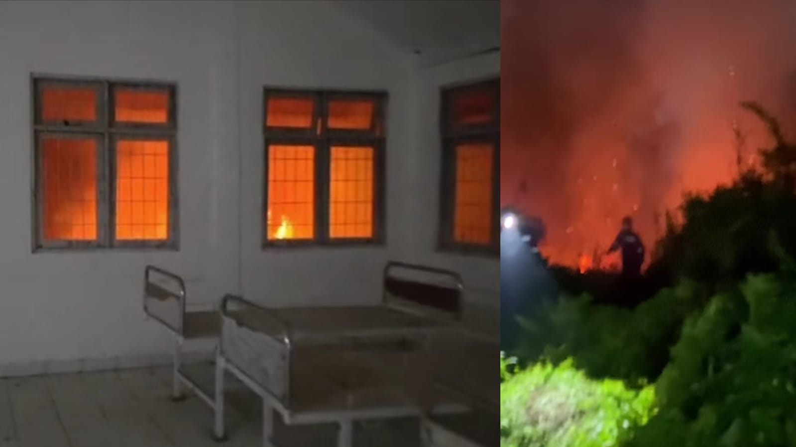 Api Dekati Area RSJ Sambang Lihum Kalsel, 167 Pasien Dievakuasi ke Lokasi Aman