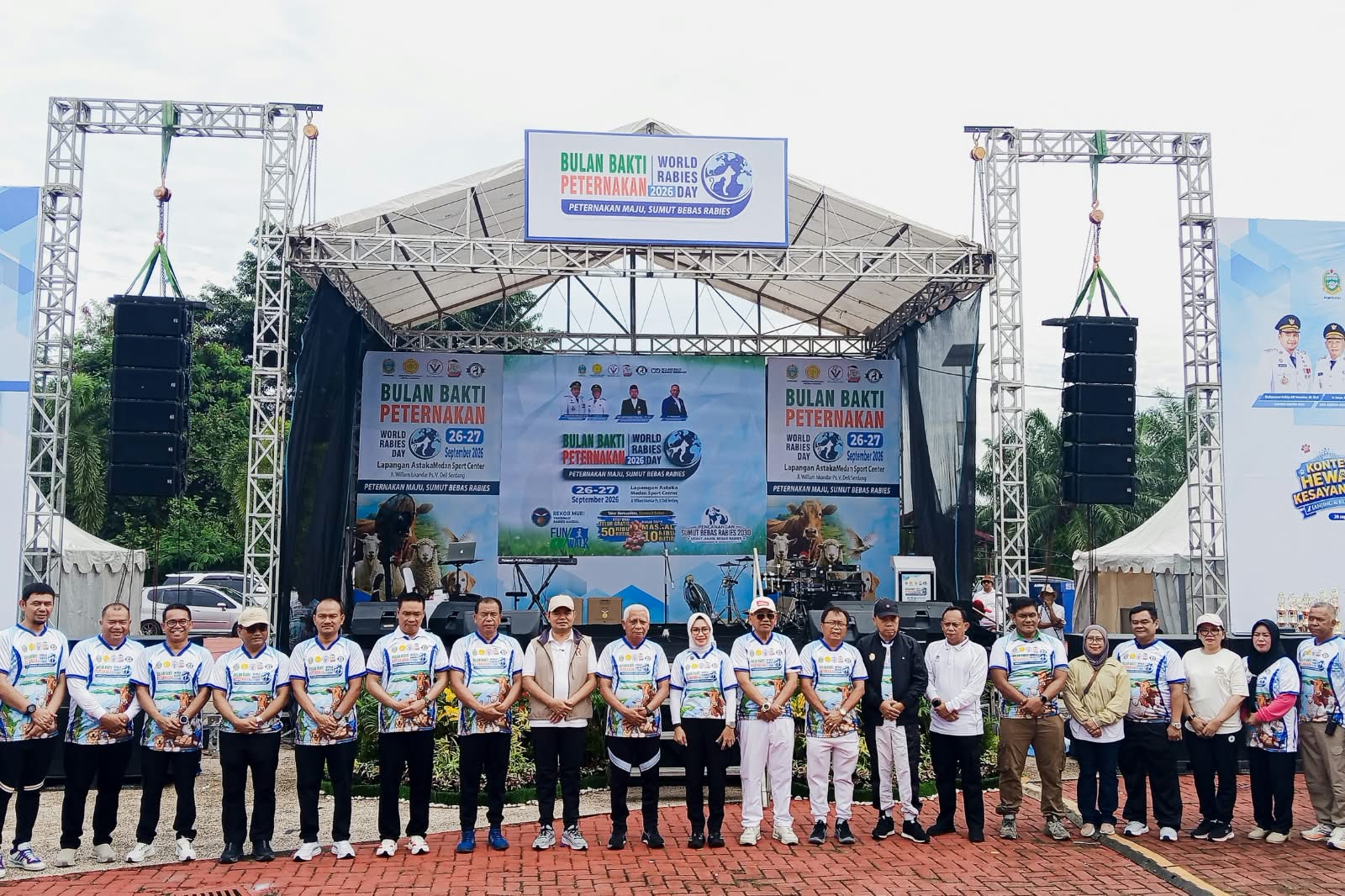 Sumut Bidik Bebas Rabies 2030, Zakiyuddin Dampingi Wagub Lepas Jalan Santai di Pancing 2 Sumut Bidik Bebas Rabies 2030, Zakiyuddin Dampingi Wagub Lepas Jalan Santai di Pancing