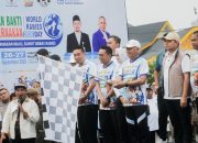 Sumut Bidik Bebas Rabies 2030, Zakiyuddin Dampingi Wagub Lepas Jalan Santai di Pancing