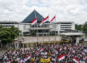 Ribuan Buruh Demo di DPR Jakarta Hari Ini, Bawa 11 Tuntutan soal RUU Perlindungan Ketenagakerjaan