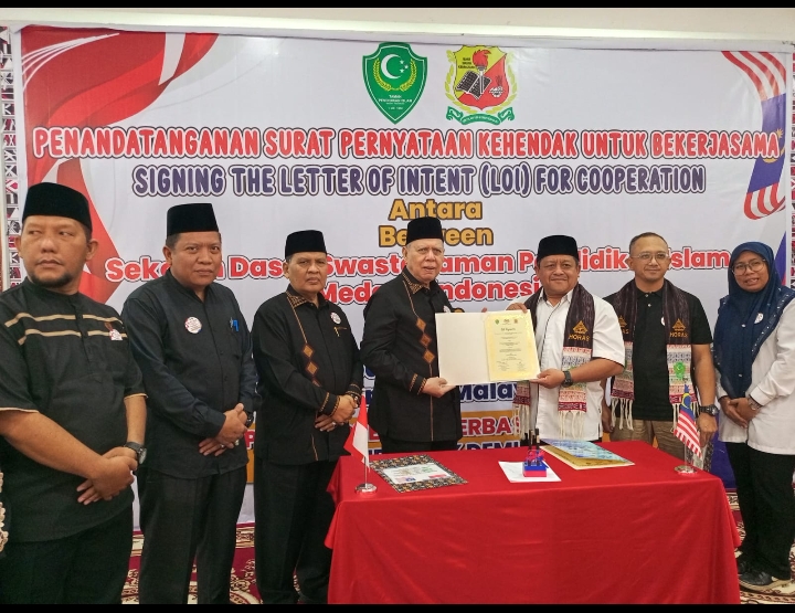 Indonesia–Malaysia Perkuat Pendidikan Serumpun, TPI Medan dan SK Kebun Baharu Resmi Jalin Kerja Sama