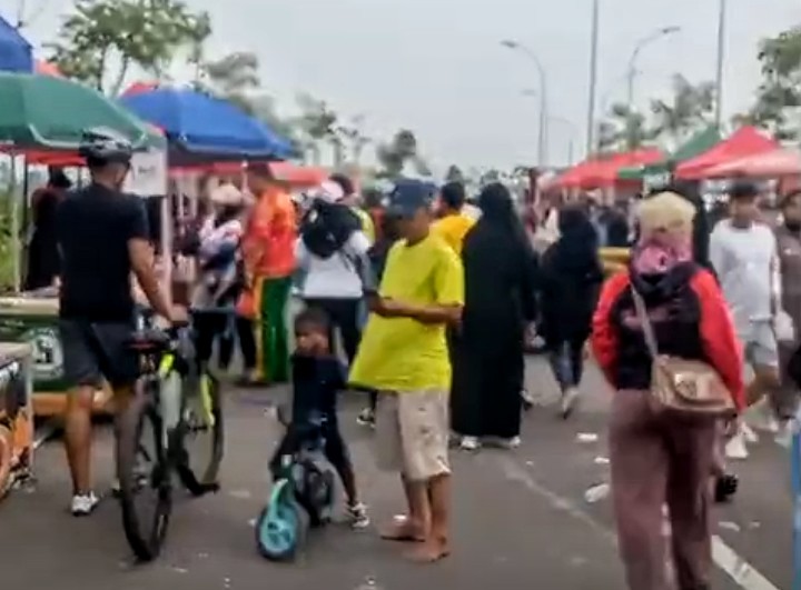 Akhir Pekan di CFD SUSU: Olahraga, Santai, Sekaligus Wisata Kuliner