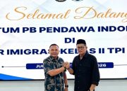 PB PENDAWA INDONESIA BANGUN SINERGI DENGAN IMIGRASI KELAS II TPI BELAWAN