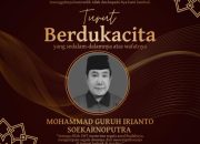 Hasyim SE Sampaikan Duka Mendalam atas Wafatnya Guruh Soekarnoputra