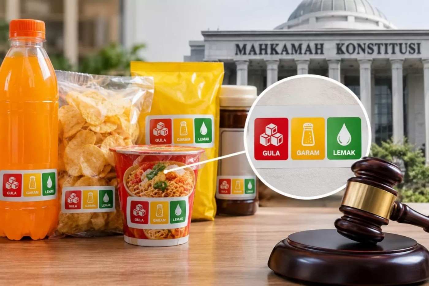Putusan MK Dorong Keterbukaan Informasi Kandungan Gula, Garam, dan Lemak Dalam Produk Makanan dan Minuman Kemasan