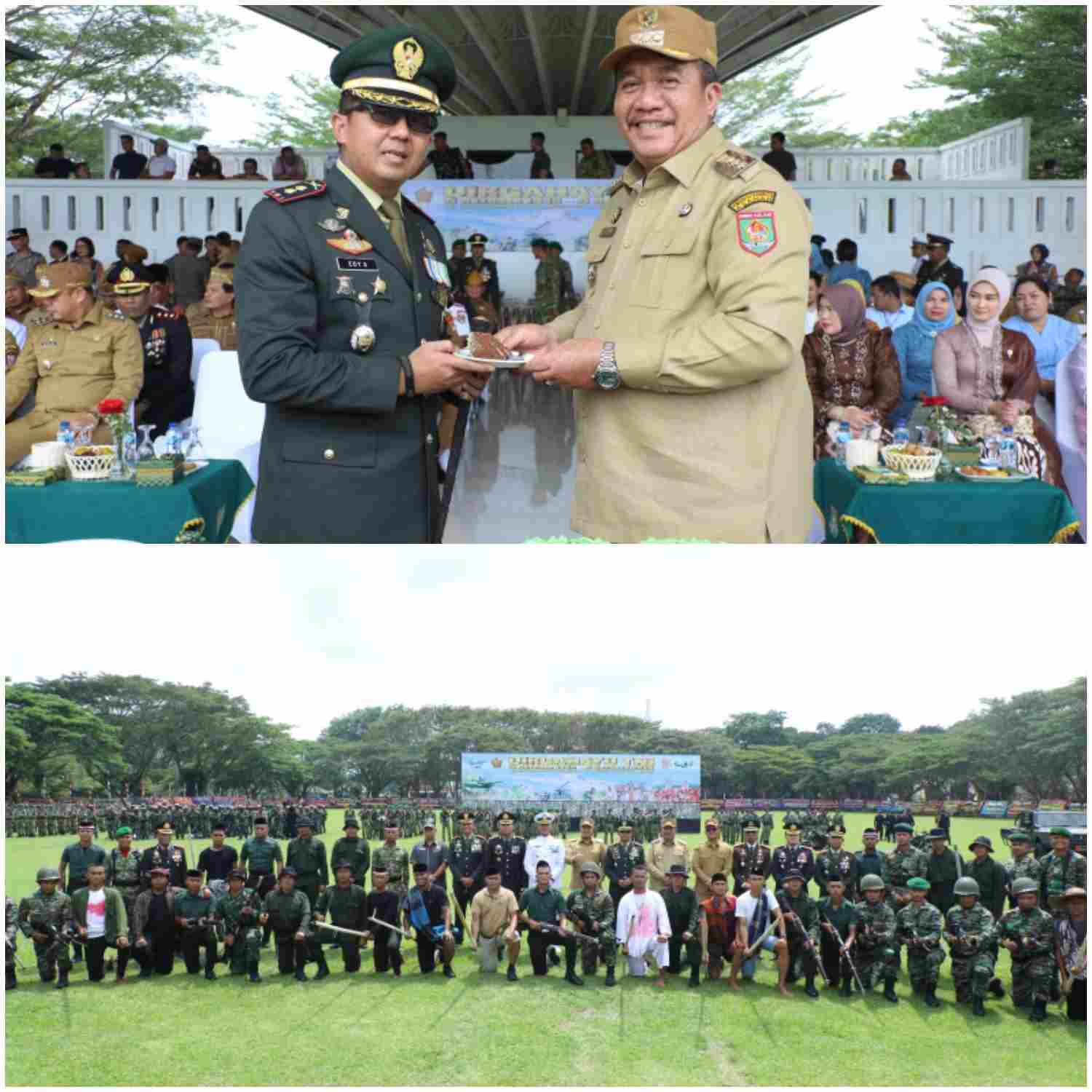 HUT ke-81 TNI, Bupati Asahan Tegaskan Komitmen Perkuat Sinergi TNI–Polri dan Pemda