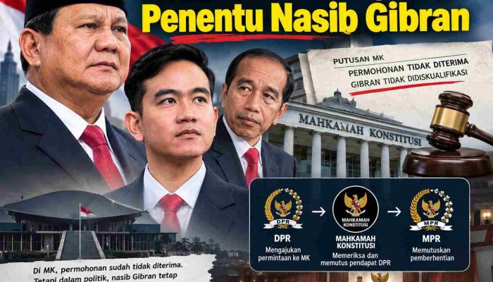 Prabowo dan DPR/MPR Penentu Nasib Gibran