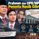 Prabowo dan DPR/MPR Penentu Nasib Gibran