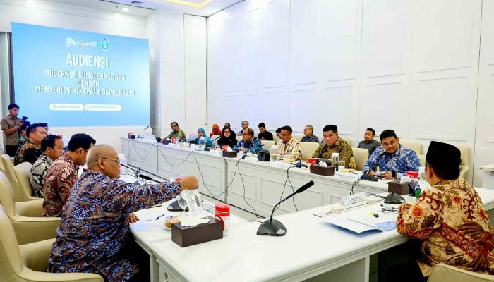 Dari RSU Haji hingga Kepulauan Nias, Bobby Perjuangkan 5 Prioritas Sumut di Bappenas