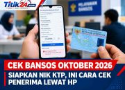 Cek Bansos Oktober 2026 Lewat HP, Begini Cara Mengetahui Status Penerima dengan NIK KTP