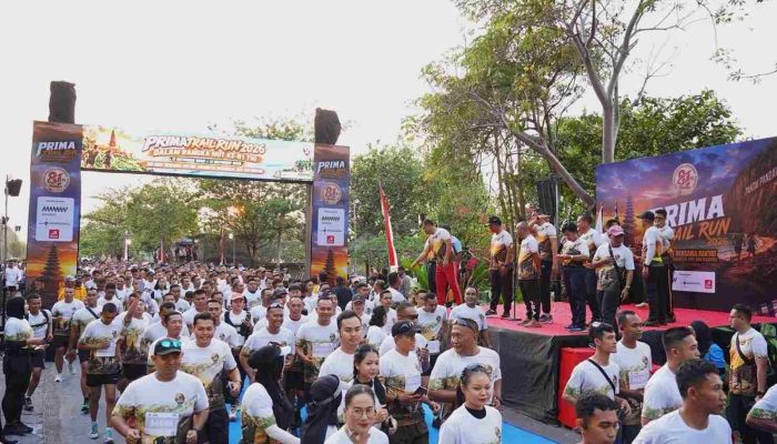 Diikuti 4.000 Pelari, Prima Trail Run 2026 Meriahkan HUT ke-81 TNI di Pantai Pandawa