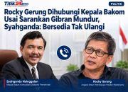 Rocky Gerung Dihubungi Kepala Bakom Usai Sarankan Gibran Mundur, Syahganda: Bersedia Tak Ulangi