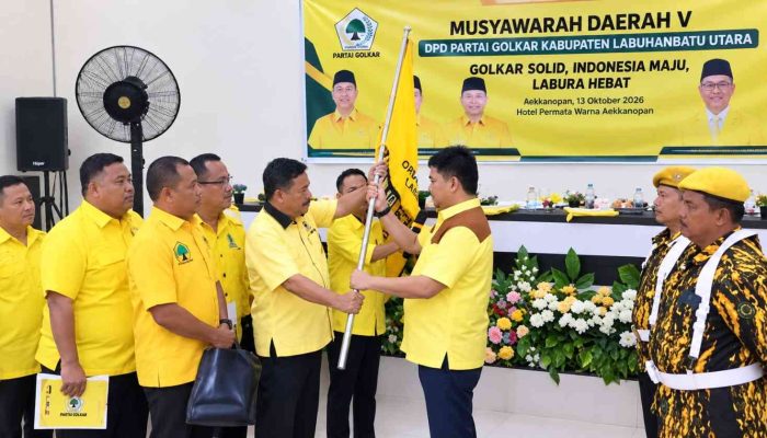 Hendri Yanto Kembali Nahkodai Golkar Labura, Formatur Segera Susun Kepengurusan Baru