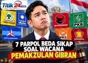 7 Parpol Beda Sikap soal Wacana Pemakzulan Gibran, dari Dorongan Angket hingga Seruan Setop Polemik