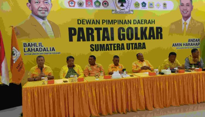 Andar Amin Harahap Matangkan Konsolidasi Golkar Sumut, Pelantikan dan Rakerda Jadi Prioritas