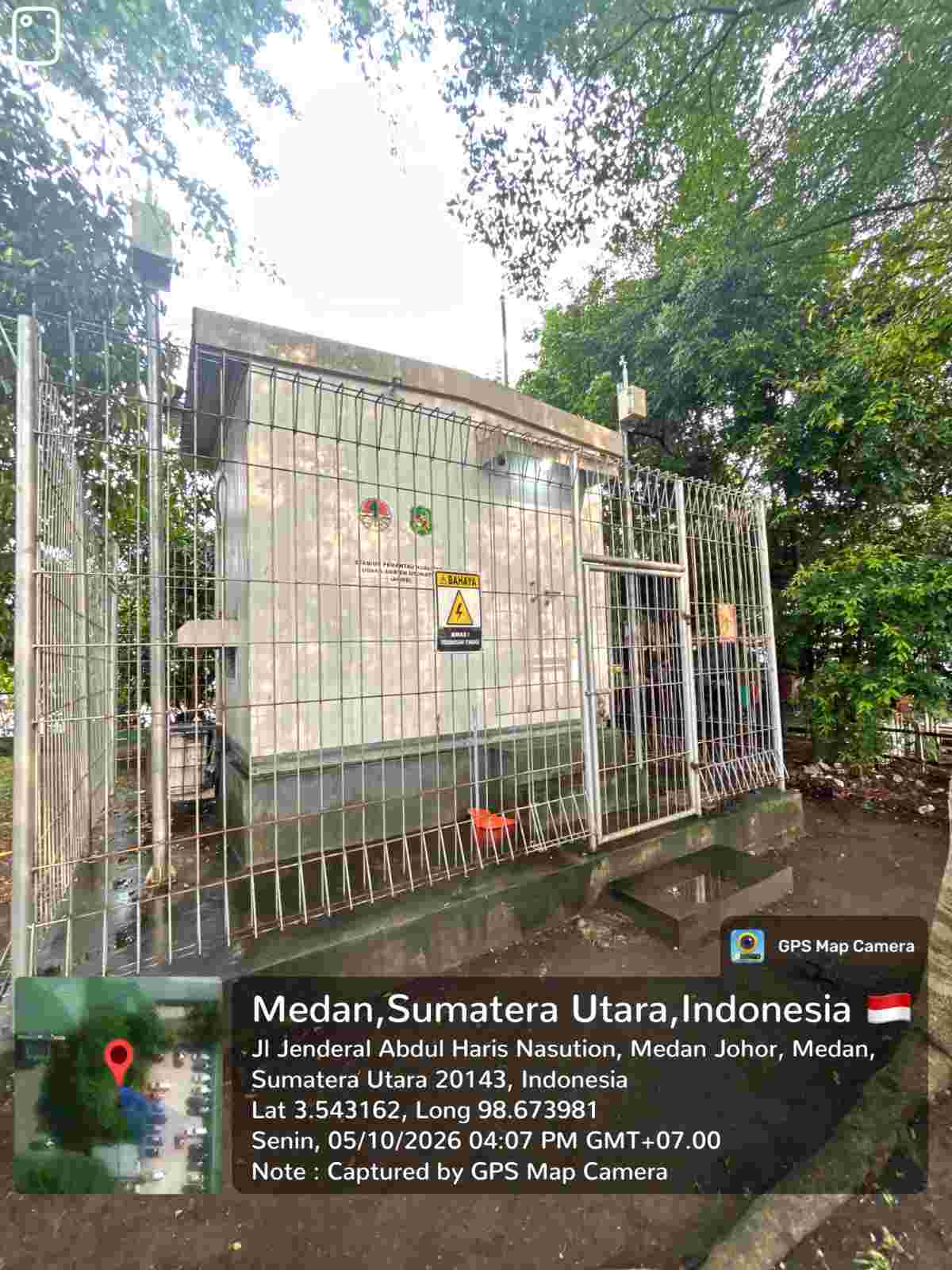 Tiga Stasiun Pemantau Udara di Medan Beroperasi 24 Jam, Warga Bisa Cek ISPU Online.