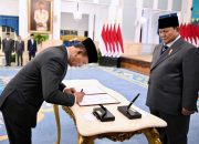 Prabowo Lantik 7 Pejabat Baru, Kristomei Sianturi Gantikan Suharyanto sebagai Kepala BNPB