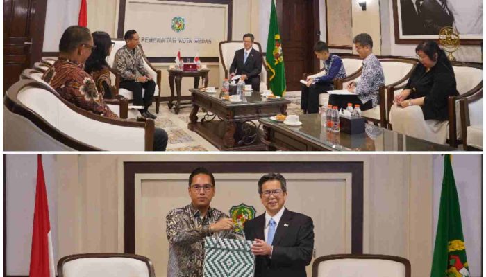 Wali Kota Medan Rico Waas Terima Perpisahan Konjen Jepang, Investasi dan Sister City Jadi Sorotan