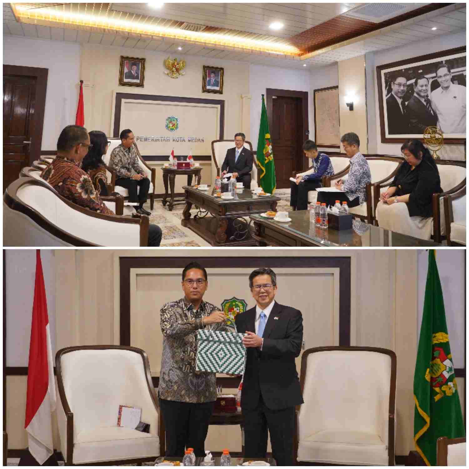 Wali Kota Medan Rico Waas Terima Perpisahan Konjen Jepang, Investasi dan Sister City Jadi Sorotan