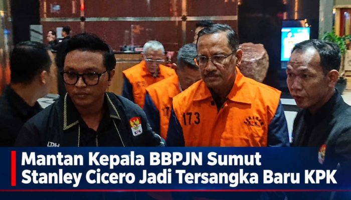 Mantan Kepala BBPJN Sumut Stanley Cicero Masuk Daftar Tersangka Baru KPK