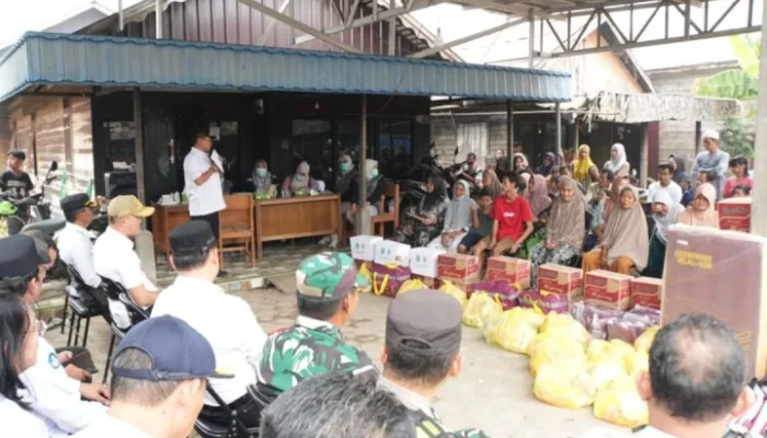 Bupati Kapuas Siapkan Rp420 Juta untuk Korban Kebakaran di Palingkau