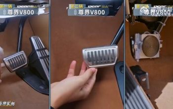 Tiga Unit Maextro V800 Alami Kerusakan Braket Pedal Rem saat Diuji, Jarak Berhenti Jadi Sorotan