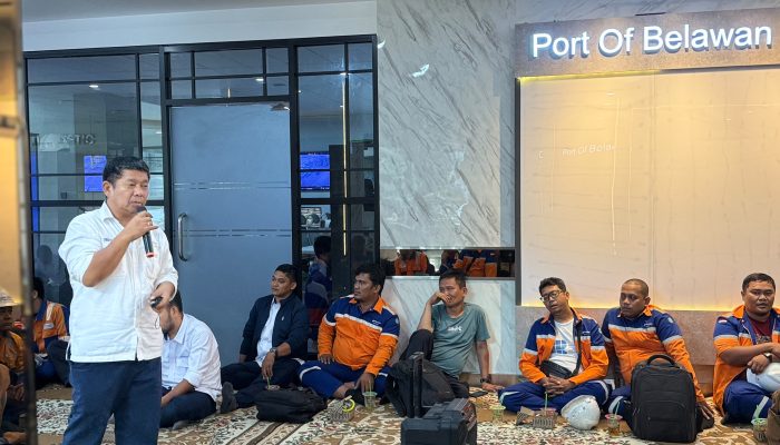 PMT Libatkan 360 Personel untuk Perkuat Improvement Operasional Terminal 1 Belawan