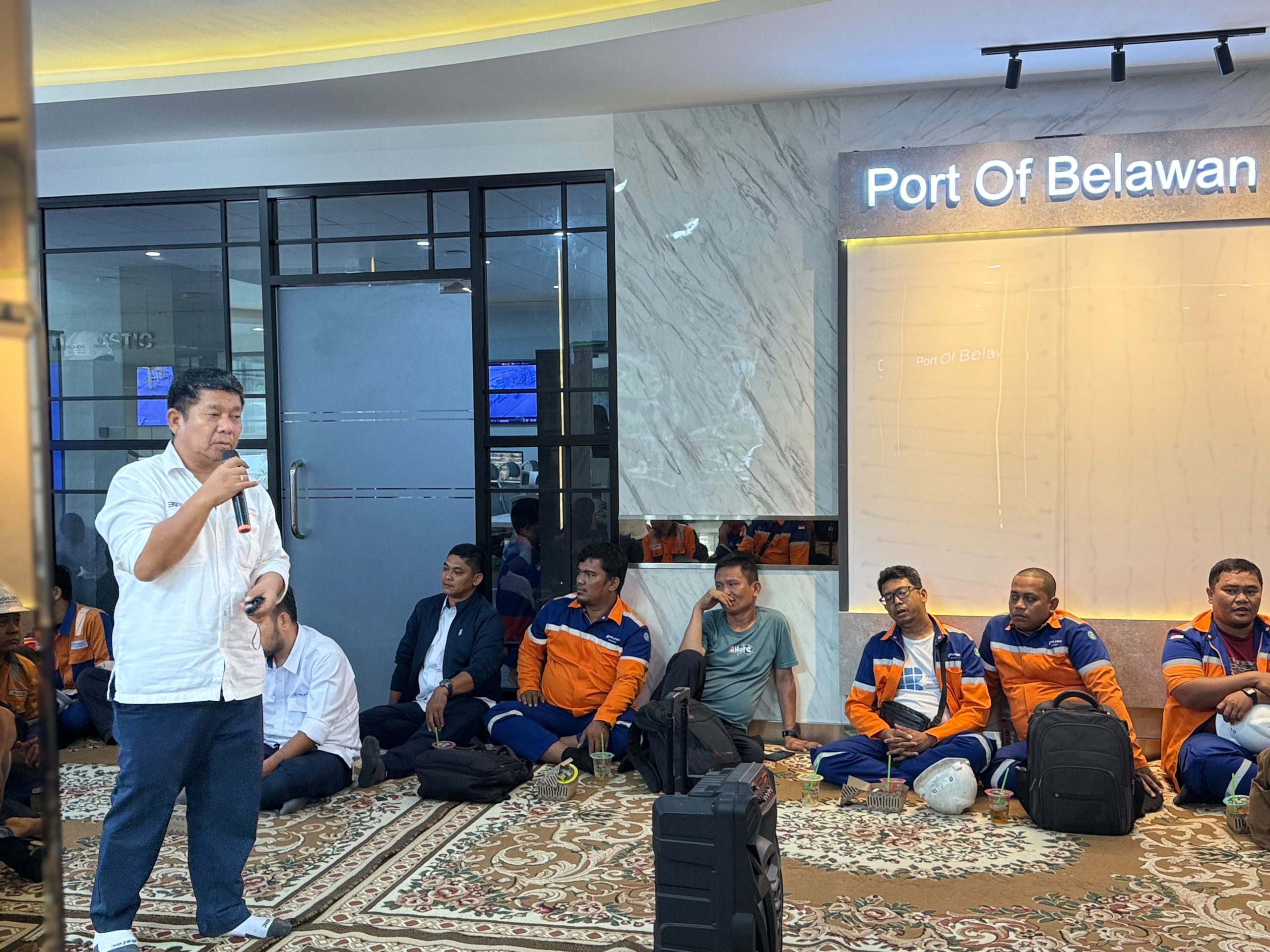 PMT Libatkan 360 Personel untuk Perkuat Improvement Operasional Terminal 1 Belawan