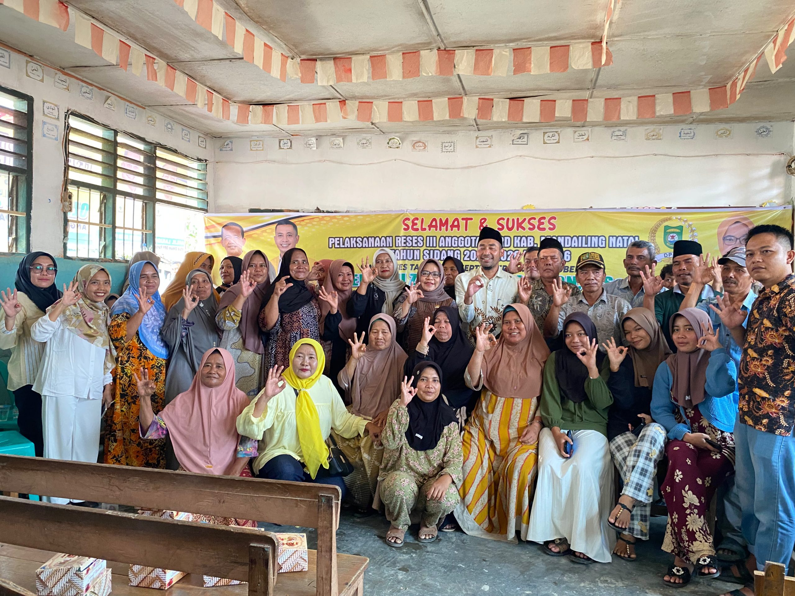 Sawah Diserang Hama Tikus hingga Akses Jalan Sulit, Warga Sibaruang Adukan Nasib ke Srikandi Golkar DPRD Madina